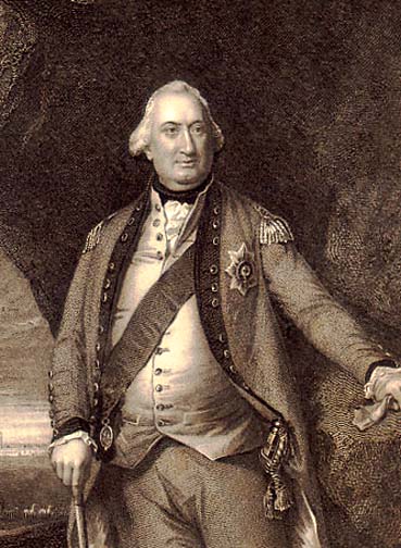 Gen. Charles Cornwallis, British General during the Revolutionary War